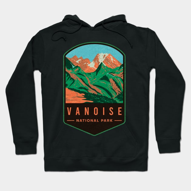 Vanoise National Park Grande Casse Hoodie by JordanHolmes